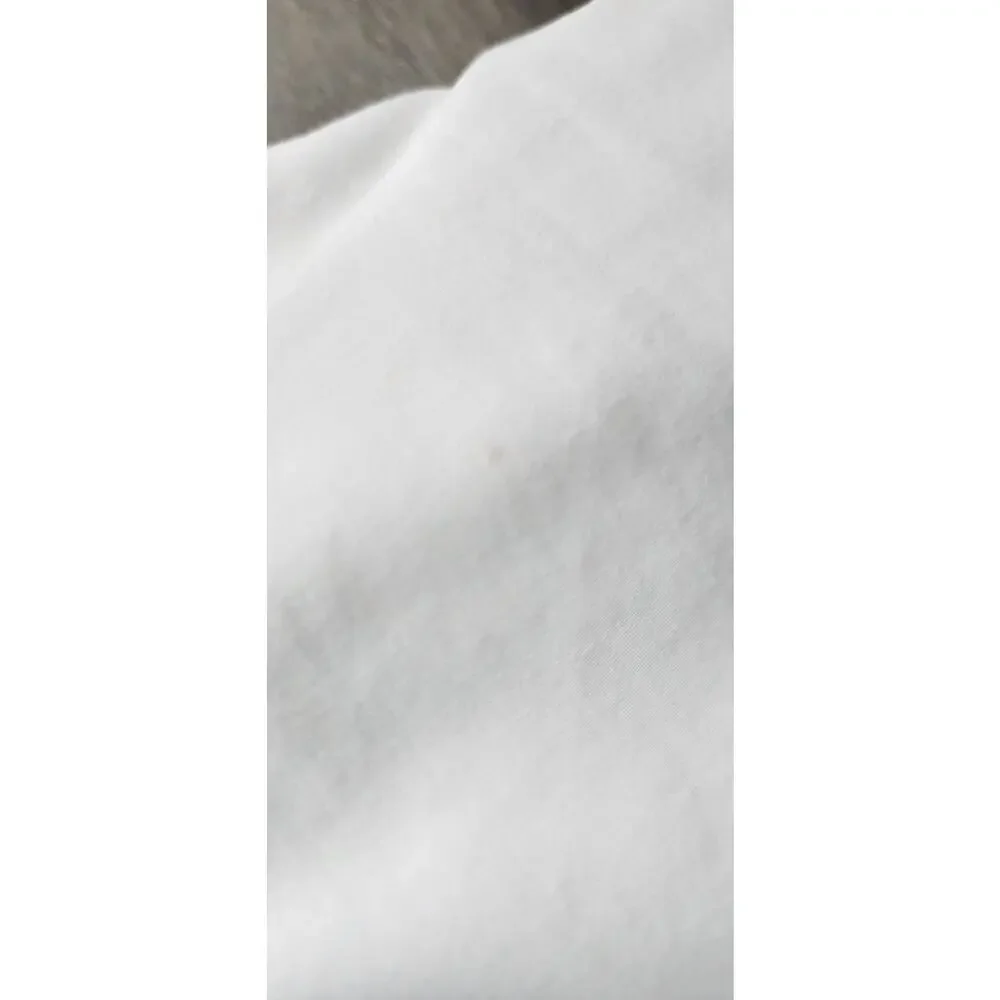 Peacock Alley 100% Cotton Flat Sheet King in White
